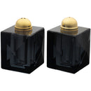 Crystal Salt & Pepper set 7 cm - Black - UK42373