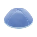 IKIPPAH STEEL BLUE VELVET YARMULKE 4