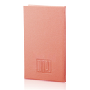 Leather Painted Nishmas Booklet - Mauve Pink