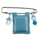 Tehillim Baby Clip In Faux Leather Binding - Assorted Colors: Pink , White , Light Blue