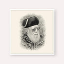 Rabbi Ovadia Yosef – Black & White