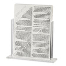 Acrylic Stand - 7  Benchers - Sephardic - Silver - 23*18 cm  - UK42507