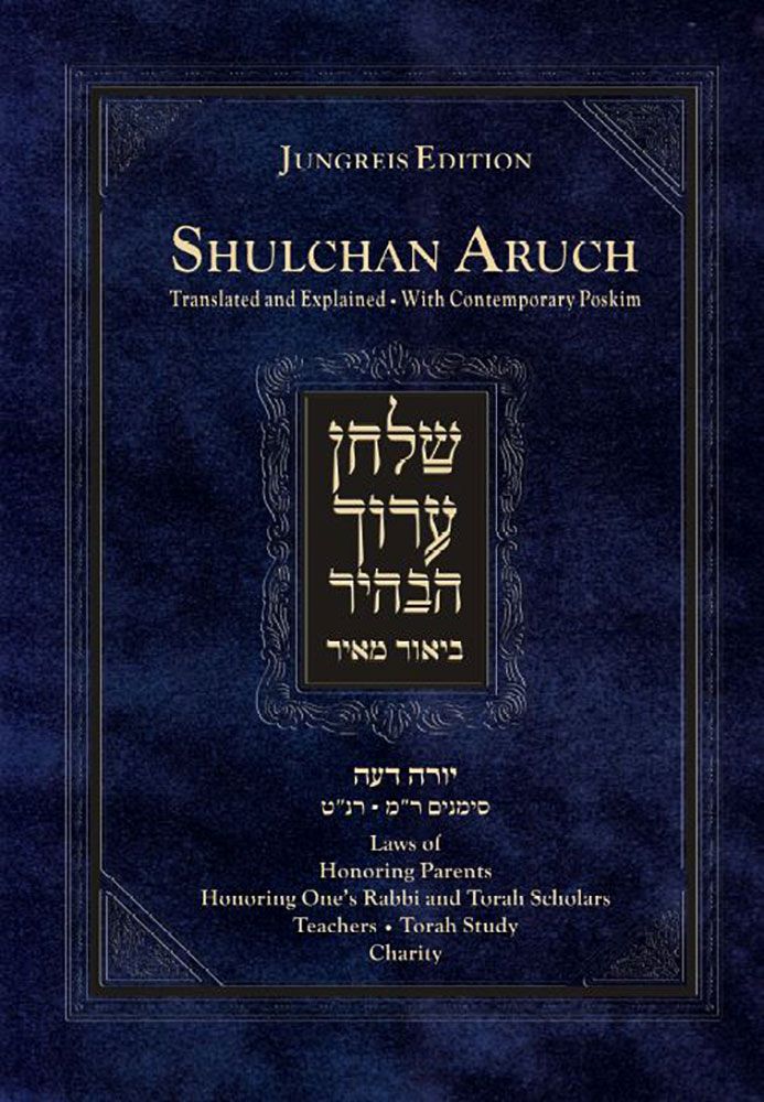 Shulchan Aruch - Yoreh Deah - 240-259 - Laws of Honoring Parents, Honoring One's Rabbi and Torah Scholars, Torah Study, Charity