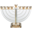 Crystal Elegant Hanukkiah 21 cm - UK42198