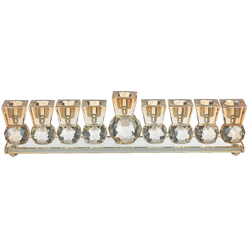 Crystal Elegant Menorah 28 cm