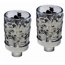 Candle Holders - Silver Plated - 2 Pack