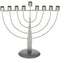 Metal "String" Menorah 33 CM - Semi Round