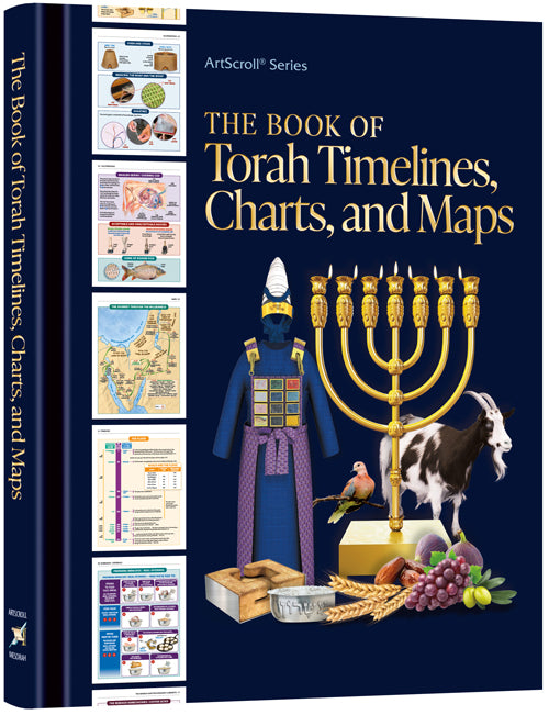 The Book of Torah Timelines, Charts and Maps - English Edition - Paperback