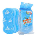 Easy Grip - Dairy Blue Dishwashing Sponges
