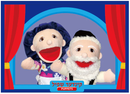 Kinder Shpiel - Zaidy & Bubby Puppet set