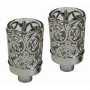 Candle Holders - Silver Plated - 2 Pack - CH300A