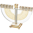Crystal Elegant Menorah - 22 cm - UK81740