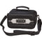 Faux Leather Etrog Box - Black With Ornate Design and Silver Lettering and Strap - UK66996