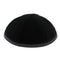 Black Velvet Kippah ART-Men" Size 4- 6 Parts with Rim