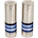 Emanuel Salt & Pepper Shakers - Rings - Blue