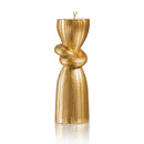 Spiral Havdalah Candle - Gold