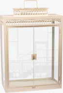 Glass Menorah Display Box - Medium