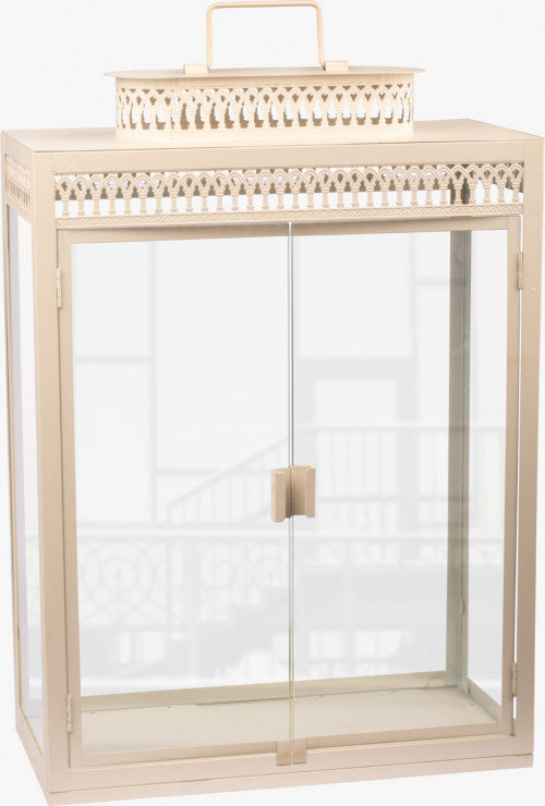 Glass Menorah Display Box - Medium