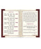 Kiddush book  - brown