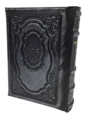 Leather Siddur Tehillat Hashem- Hadar Design- Black Shimmer