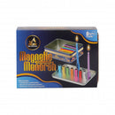 Candle Menorah - Magnetic Colorful - Travel Case with 44 candles