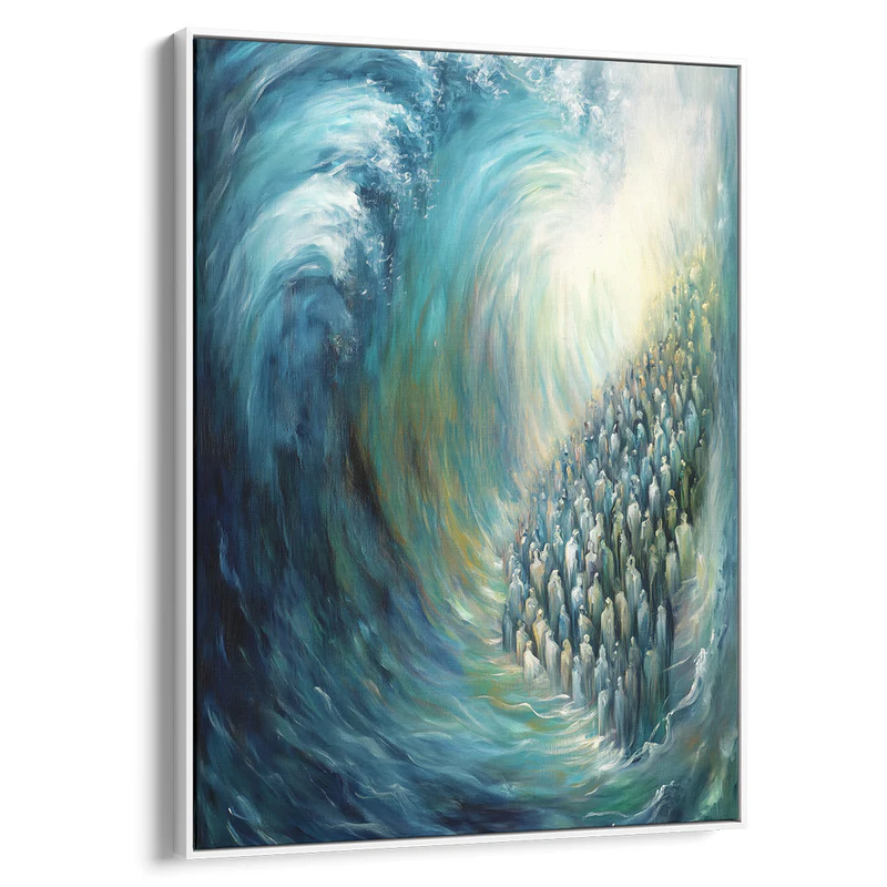 Ben Ari Sukkah poster - Divine Passage - 34 x 48