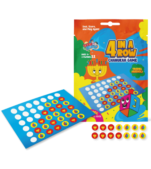 Chanukah 4-in-a-Row Game  / Travel