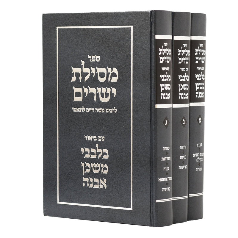 Mesilat Yesharim with Bilvavi Mishkan Evneh [3 volumes]