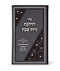 long candle lighting with swarovski stones 22/14 - brown [si5913]