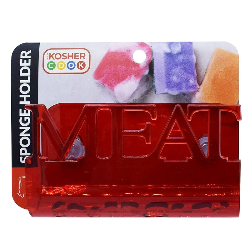 Kosher Cook Sponge Holder Red