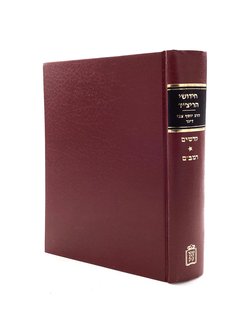 Chidushei Ritzad - Volume 4 - Kodshim