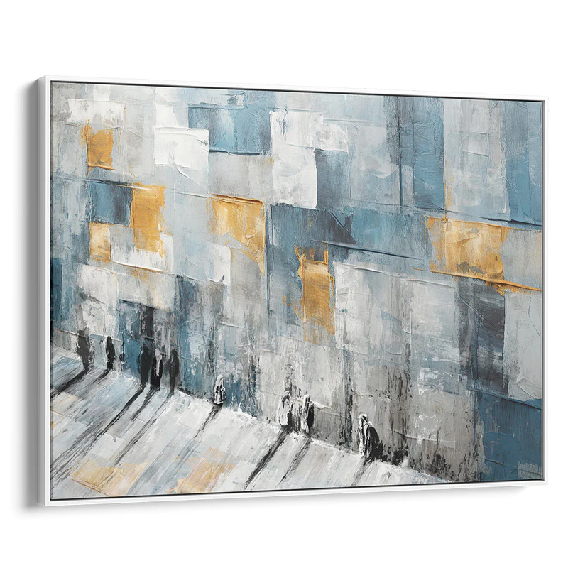 Ben Ari Sukkah poster - Prayers Woven in Color - 34 x 48