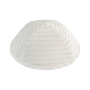 IKIPPAH STRIPED VELVET - CREAM YARMULKE