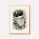 Rabbi Ovadia Yosef – Black & White