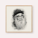 Rabbi Aryeh Levin – Black & White