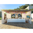 Ben-Ari -  Lulav Sukkot Fabric - Israel Landscape & Holy Sites - 5ft x 10ft