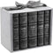 Machzorim - Hebrew English - 5 Volume - Mid Size - Ashkenaz - Faux Leather - Grey