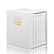 Interlinear Hard Cover Faux Leather Zemiros Set (6 vol) - White with Gold