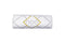 Pesach Towel Silver Diamond Design (Set of 2)