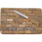 Wood Challah Board with Knife 41x27 cm