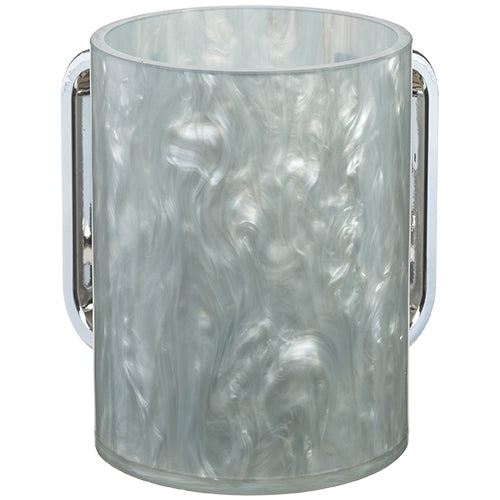 Perspex Clear Washing Cup 13 cm - Marble - UK80678