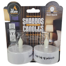 Shabbos Tealight Candles Battery Operated  -2 Pcs.