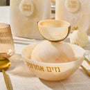 Rotating Resin Mayim Achronim - GOLD