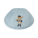 IKIPPAH BASEBALL DOV BEAR YARMULKE