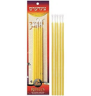 Beeswax Tzinders - Refills for silver Lighter - Large - 4pk