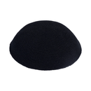 IKIPPAH BLACK KNIT KIPPAH 19 CM