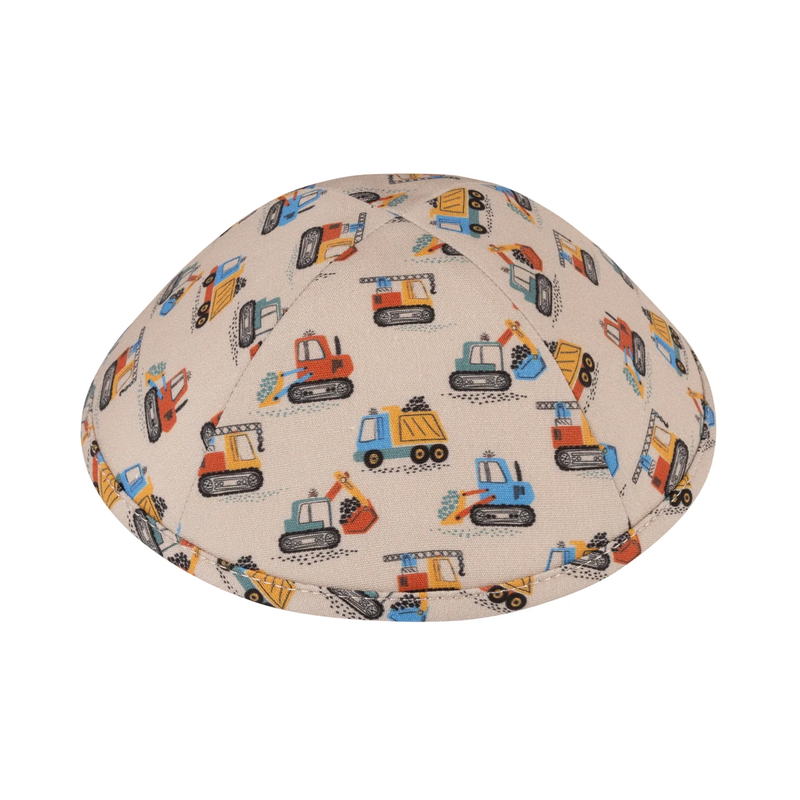 IKIPPAH CRANES & BULLDOZERS YARMULKE 5
