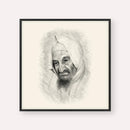 Rabbi Israel Abuhatzeira (Baba Sali) – Black & White