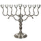 Chanukkah Oil Menorah With Crystal Cup