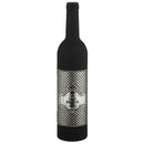 Wine Accessories Set In Bottle With Silver Plaque